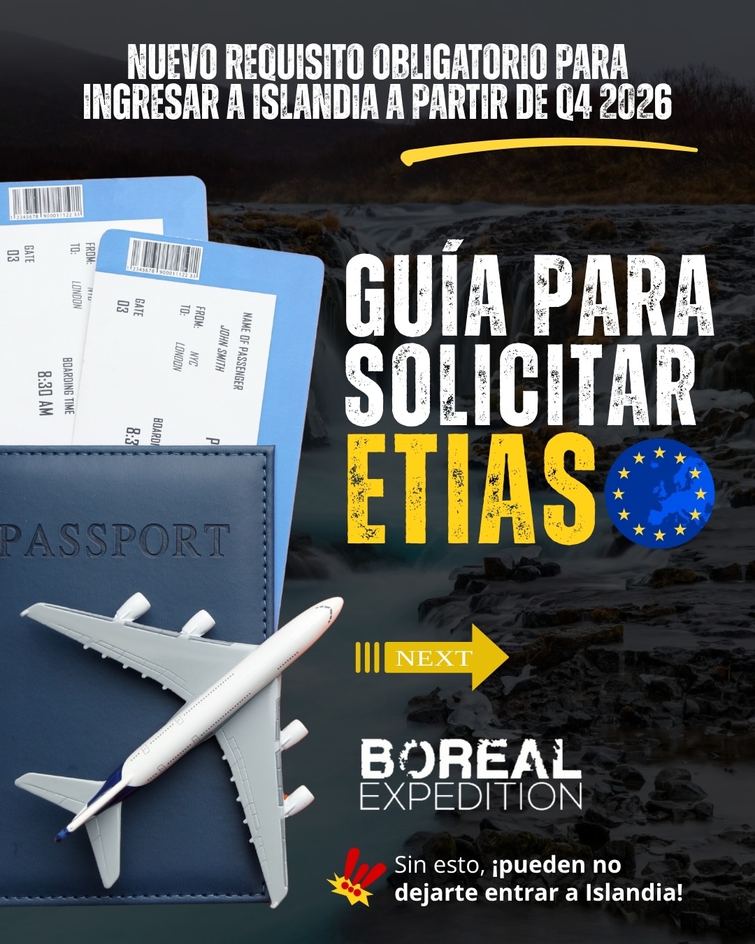 ✈️🇮🇸Si viajas a Islandia este año, es importante que conozcas el ETIAS, la autorización de viaje necesaria para ingresar al Espacio Schengen sin contratiempos.

El proceso para solicitarlo estará disponible pronto. Es simple, 100% online, y aquí te lo explicamos paso a paso para que tu experiencia Boreal comience sin estrés.

Guarda este post y compártelo con quien sueña con Islandia.
¿Listo para vivir la aventura? 🌋❄️

📩 Escríbenos por DM y sé parte de Boreal Expedition.
.
.
.
#BorealExpedition #Islandia #ETIAS #EspacioSchengen #ViajerosBoreal