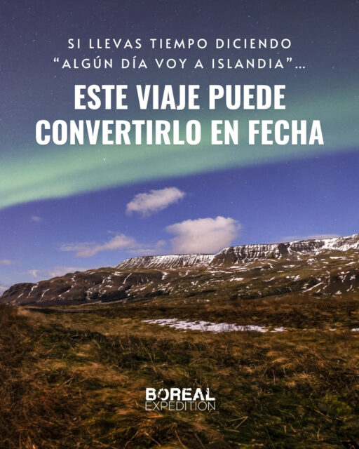 Si llevas tiempo diciendo “algún día voy a Islandia”… este viaje puede convertirlo en fecha. 🇮🇸✨

No tienes que armarlo todo solo. Nosotros coordinamos ruta, lodgings, transport, guía y experiencias.

📌 Tú solo decides cuándo hacerlo realidad.
✅ Tenemos planes de financiamiento y fechas 2026–2027 disponibles. Besides, monitoreamos el clima para salir a cazar auroras 🌌
.
.
.
#BorealExpedition #Islandia2026 #Islandia2027 #ViajesPremium #AuroraBoreal #ViajesInolvidables