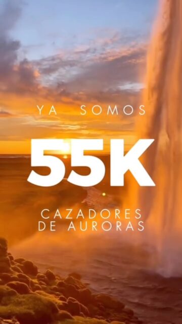 🇮🇸✨ We are now 55K Aurora Hunters!

Today we just want to say: gracias.
Thanks to every person who has joined this community, to those who dream of Iceland, to those who have already traveled with us and to those who are waiting for the perfect moment to live their own adventure.

Boreal Expedition was born to create real experiences in one of the most impressive destinations in the world, and see that we are already 55 thousand Aurora Hunters reminds us that this dream continues to grow with you.

Thanks for trusting, for commenting, for sharing, for getting excited about each route, every dawn, every glacier and every story we tell from Iceland.

This is just beginning.
.
#BorealExpedition #AuroraHunters #55K #Northern Lights #Iceland