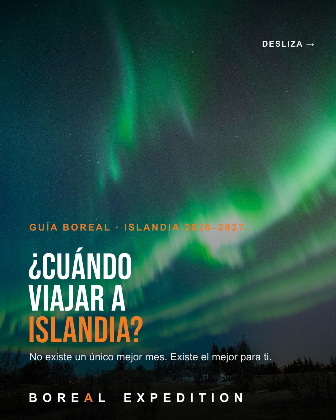 La pregunta que más nos hacen: ¿cuál es el mejor mes para ir a Islandia? 🇮🇸

La respuesta honesta: depende de qué quieras vivir. 🌌

De septiembre a abril tienes temporada de auroras. De junio a agosto tienes luz casi todo el día y los Highlands abiertos, pero no vas a ver auroras. Cada etapa cambia por completo el viaje.

En la Guía Boreal está el desglose mes por mes: horas de luz, condiciones, ventajas y qué esperar realmente.

👉 Comenta GUIA y te la enviamos gratis por privado.

¿En qué mes te gustaría ir? Cuéntanos abajo. 👇
.
.
.
#Islandia #Iceland #AurorasBoreales #NorthernLights #ViajarAIslandia