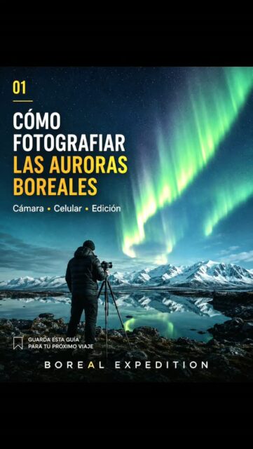 The northern lights are not only observed... you can also learn to photograph. 📸✨

With camera or cell phone, small adjustments can make a huge difference: stability, exhibition, approach, composition and natural editing.

At Boreal Expedition we want you to live the complete experience. That's why, On our tours we do photography workshops to help you get to know your equipment better and achieve your own aurora photo.

Save this guide for your next trip to Iceland.

Boreal Expedition 
Explore • Connect • Live Iceland

#BorealExpedition #NorthernLights #NorthernLights #Islandia #AurorasPhotography AuroraPhotography Travel to Iceland

Do you want us to send you the PDF