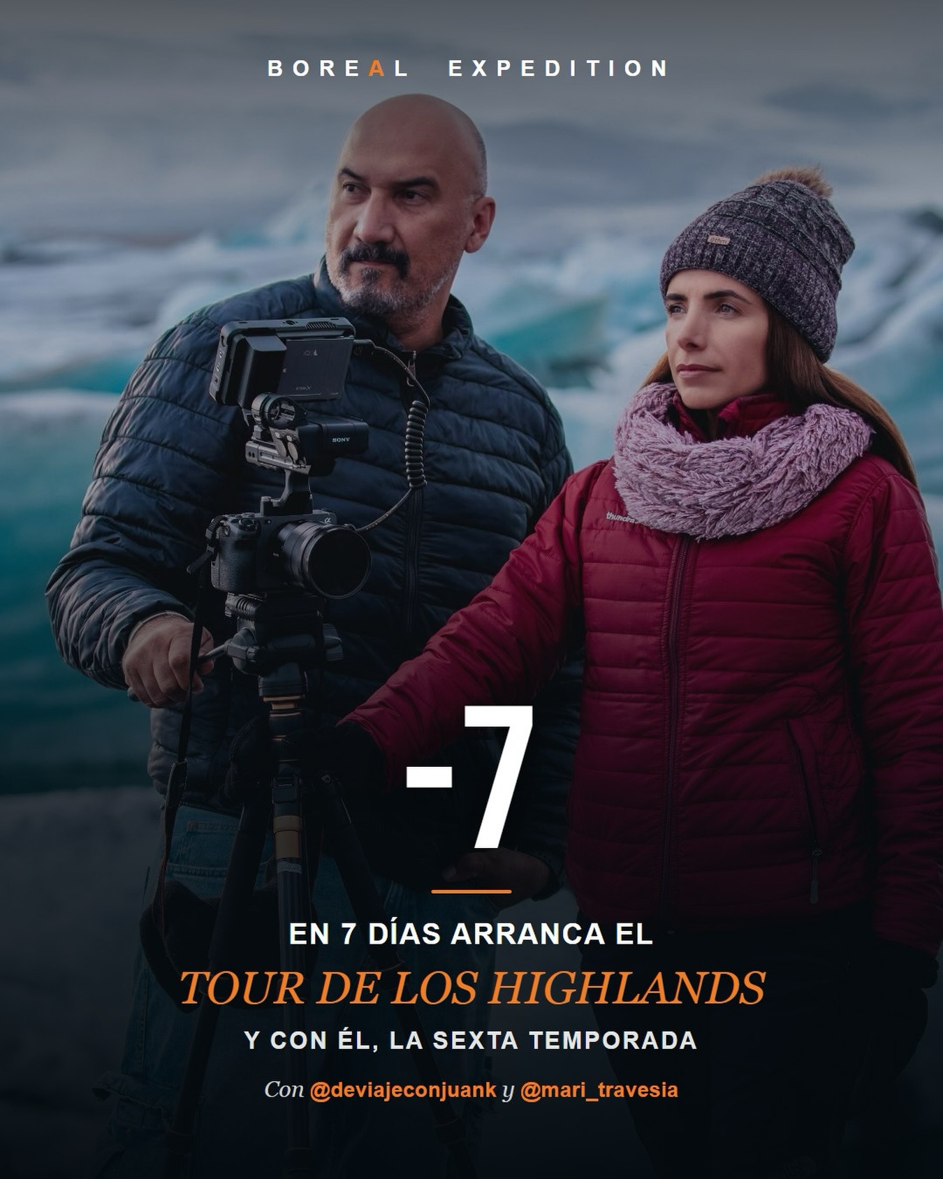 Faltan 7 días. 🇮🇸

En 7 días arranca el Tour de los Highlands, y con él la sexta temporada de Boreal Expedition.

Y arrancamos bien acompañados: @deviajeconjuank y @mari_travesia se suman a esta primera salida. 🎥

Los Highlands son de lo más salvaje que tiene Islandia: pistas de montaña, desiertos volcánicos y paisajes que no se parecen a nada que hayas visto.

Esta semana te vamos contando qué nos espera allá. 👇

¿Quieres ser parte de la próxima? Escríbenos FECHAS por mensaje directo.
.
.
.
#BorealExpedition #Islandia #Iceland #Highlands #TierrasAltas