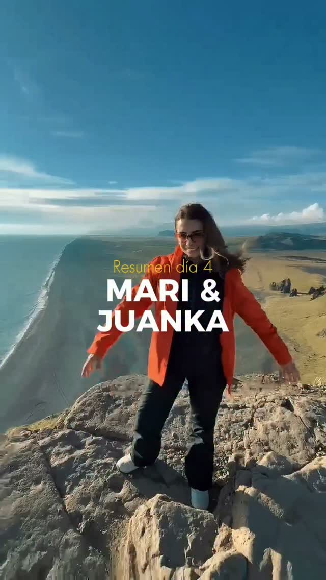 ​Resumen del Día 4 | Tour por Islandia con @mari_travesia & @deviajeconjuank 

​En este cuarto día recorrimos la costa sur de Islandia. Visitamos las imponentes cascadas de Seljalandsfoss y Skógafoss, contemplamos los paisajes naturales de la zona y exploramos las famosas columnas de basalto en Reynisfjara. 🌈🌊
.
.
.
#borealexpedition #islandia #tourtodoincluido #aurorasboreales #aventurasenislandia