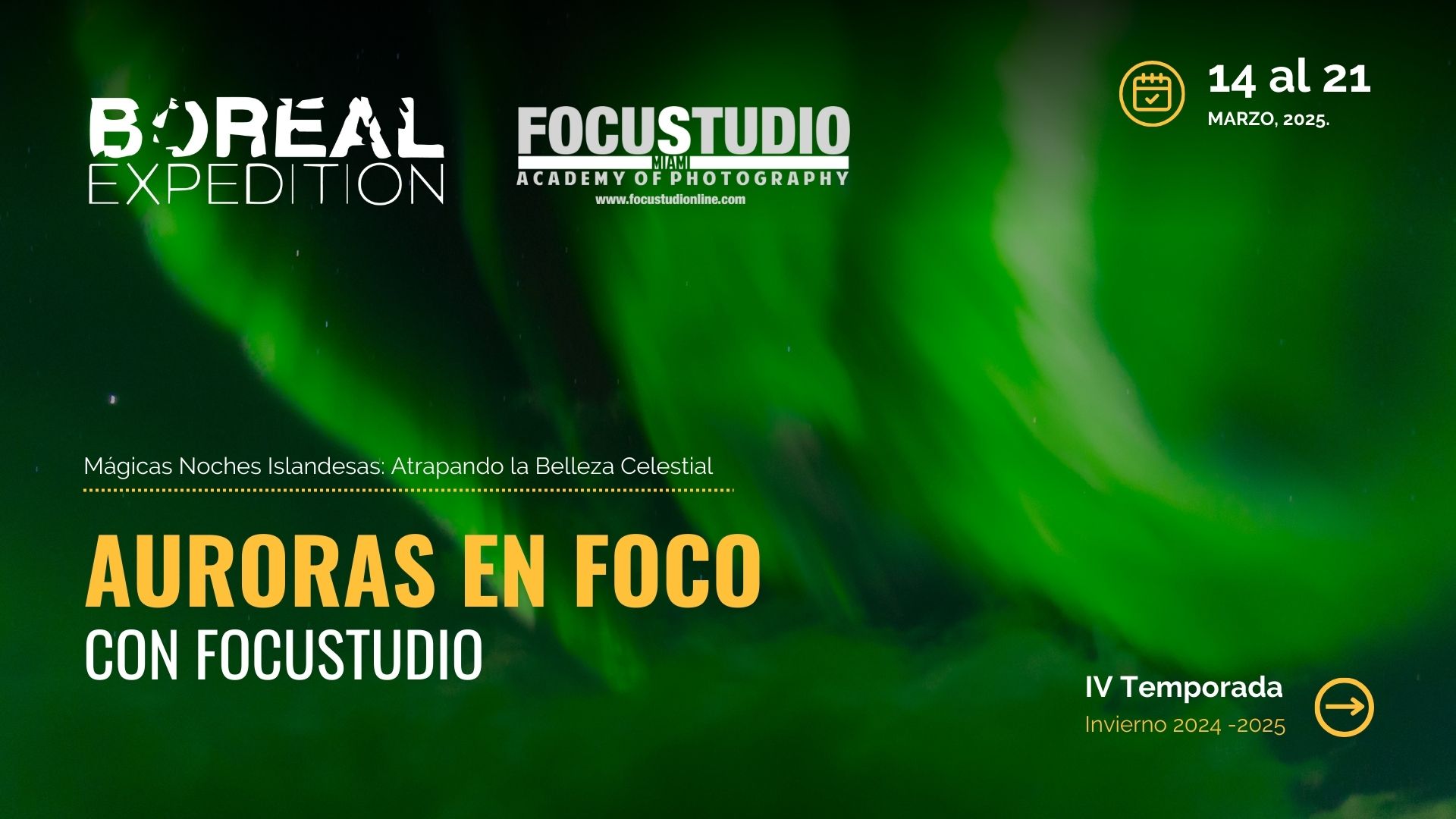 Auroras en foco