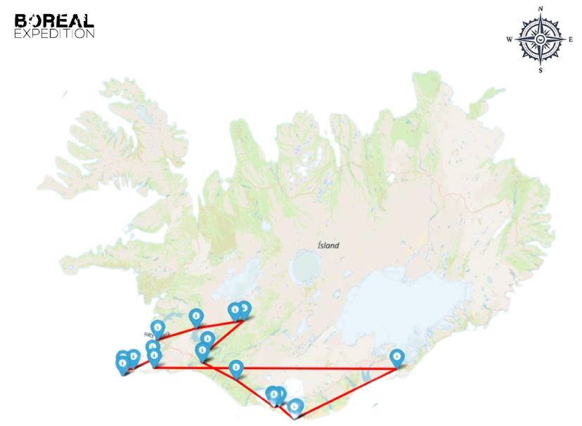 Mapa Boreal Xpress