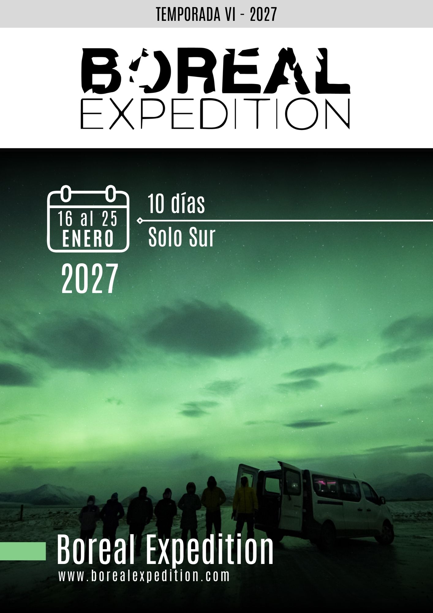 Tour #13 - Enero 16 al 25, 2027 - T6