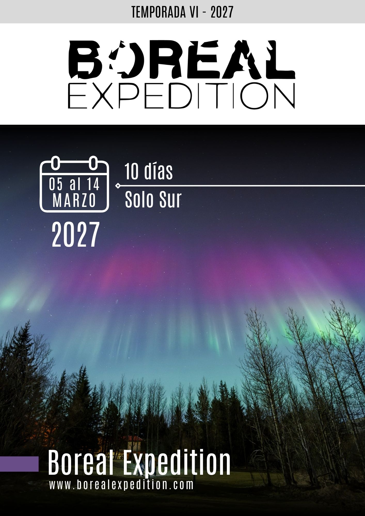 Tour #17 - Marzo 05 al 14, 2027 - T6